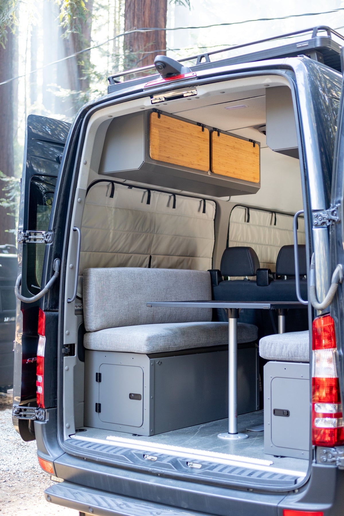 Mercedes Sprinter Stealth Passenger Van Rear Qtr Window Covers