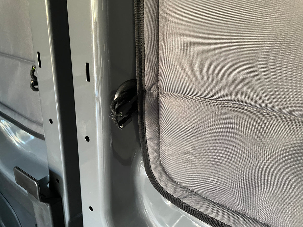 Ford Transit Stealth Rear Door Window Covers (Pair)