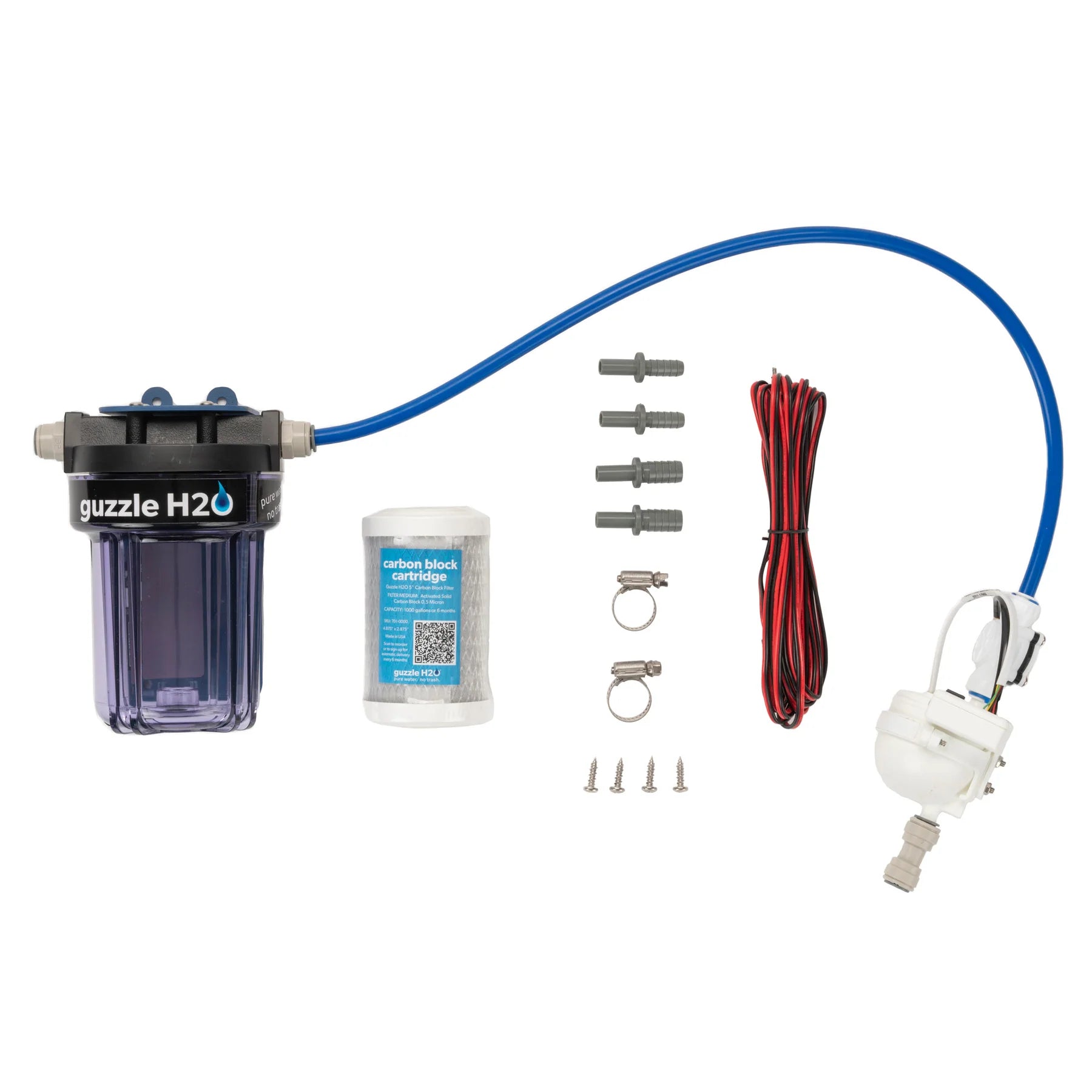 Guzzle H20 Stealth Flex Water Filtration & Purification System