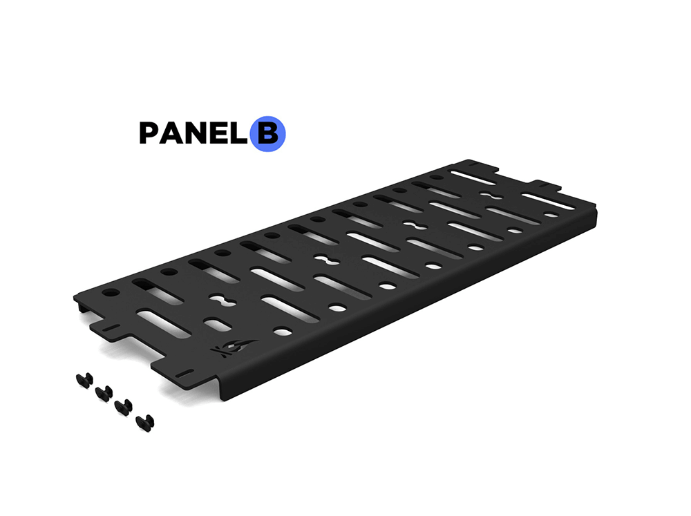 Flatline Universal Decking Panel B 31.6 x 11.75 inch with hardware