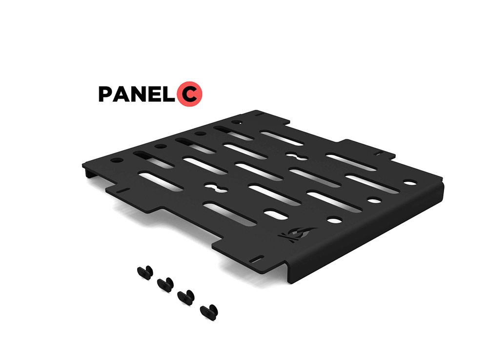 Flatline Universal Decking Panel C 16.6 x 17.75 inch with hardware