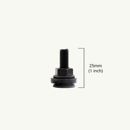 Venture L-Track M8 Single Stud Bolts - 1 inch (25mm)