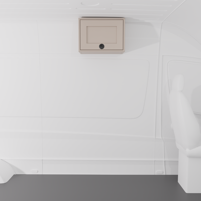 21" Upper Cabinet (Angled) - 21" x 13" x 15"
