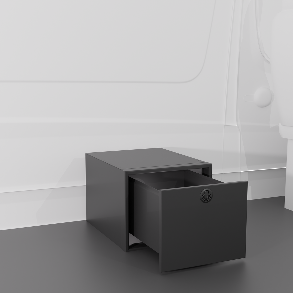 18" Single Drawer Cabinet  -  18" x 22" x 15"