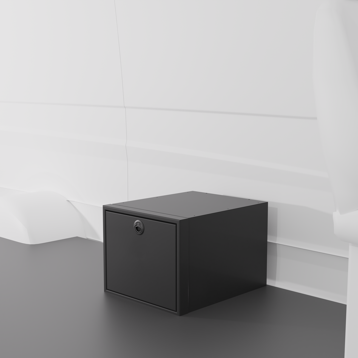 18" Single Drawer Cabinet  -  18" x 22" x 15"