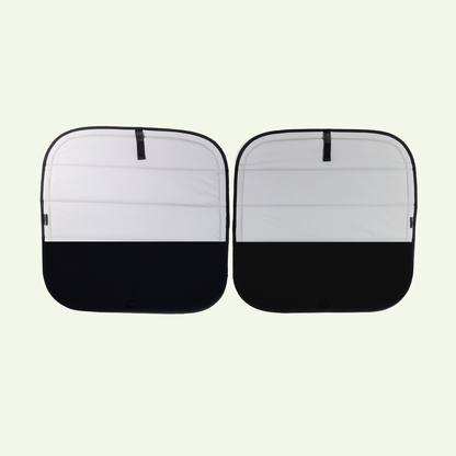 Ram Promaster Stealth Rear Door Window Covers (Pair)