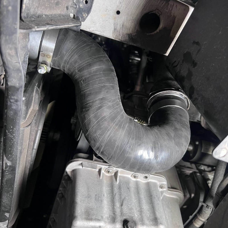 S&B Sprinter intercooler pipe billet collar and T-bolt clamp