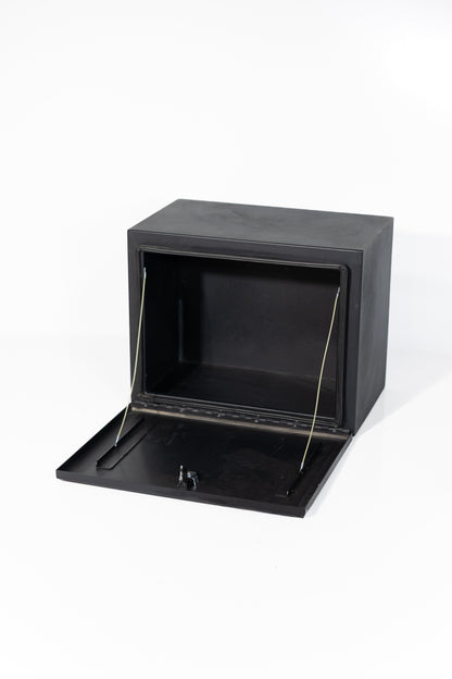 Exterior Box with Drop Down Door