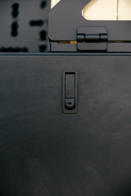 Exterior Box with Drop Down Door