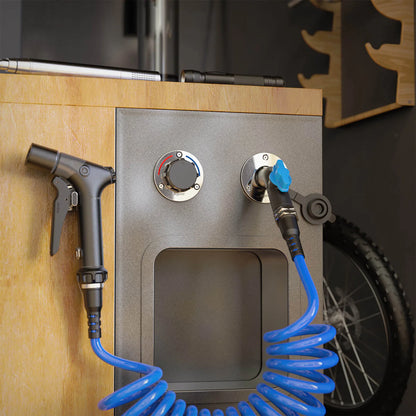 Aquor RV Mixer & Quick Connect Hydrant - Tempered Water for Your Van Conversion Bundle