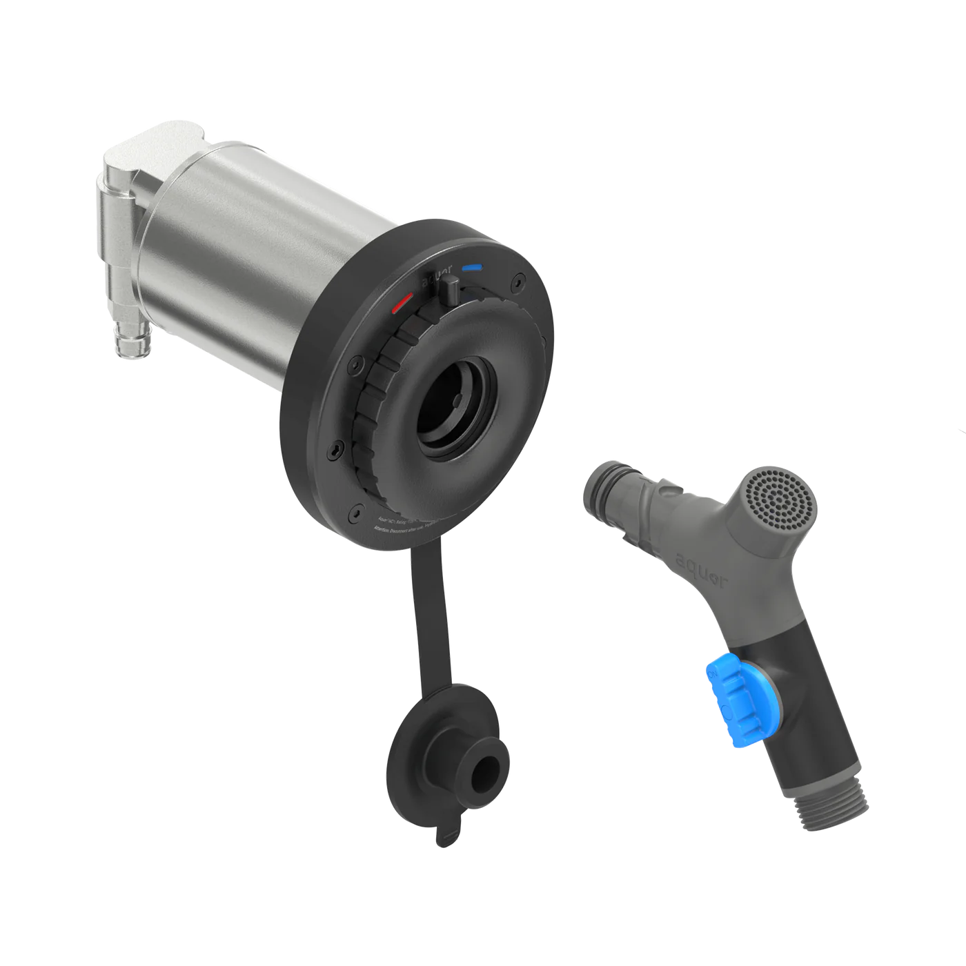 Aquor Hot+Cold Hydrant with 1/2" PEX Expansion 90° Elbow Inlet