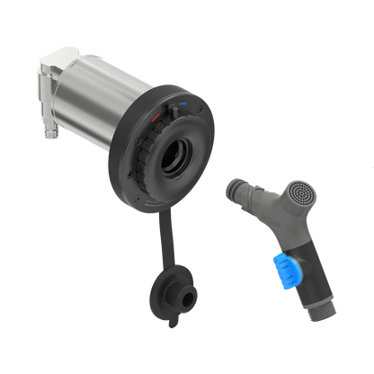 Aquor Hot+Cold Hydrant with 1/2" PEX Expansion 90° Elbow Inlet
