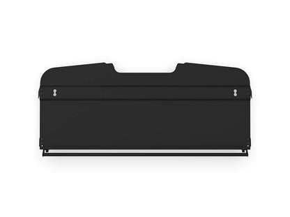 Top view of the Flatline Van Co. Sprinter Headliner Shelf with curtain rod (SP5024B)