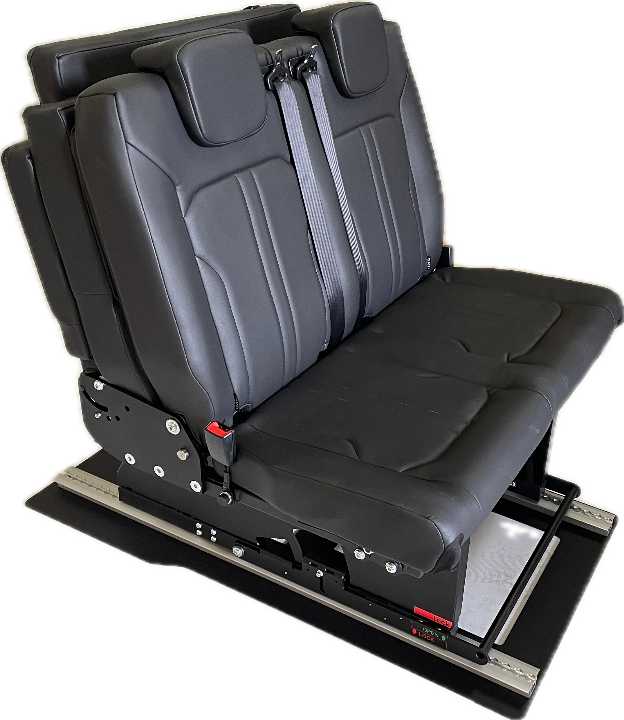 SafeTrack SAF42 2-Seat Bed for Vans