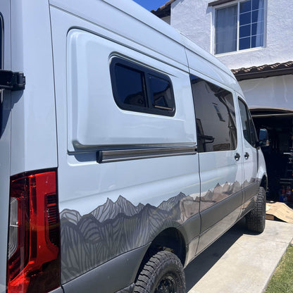 S&B Sprinter wideouts installed