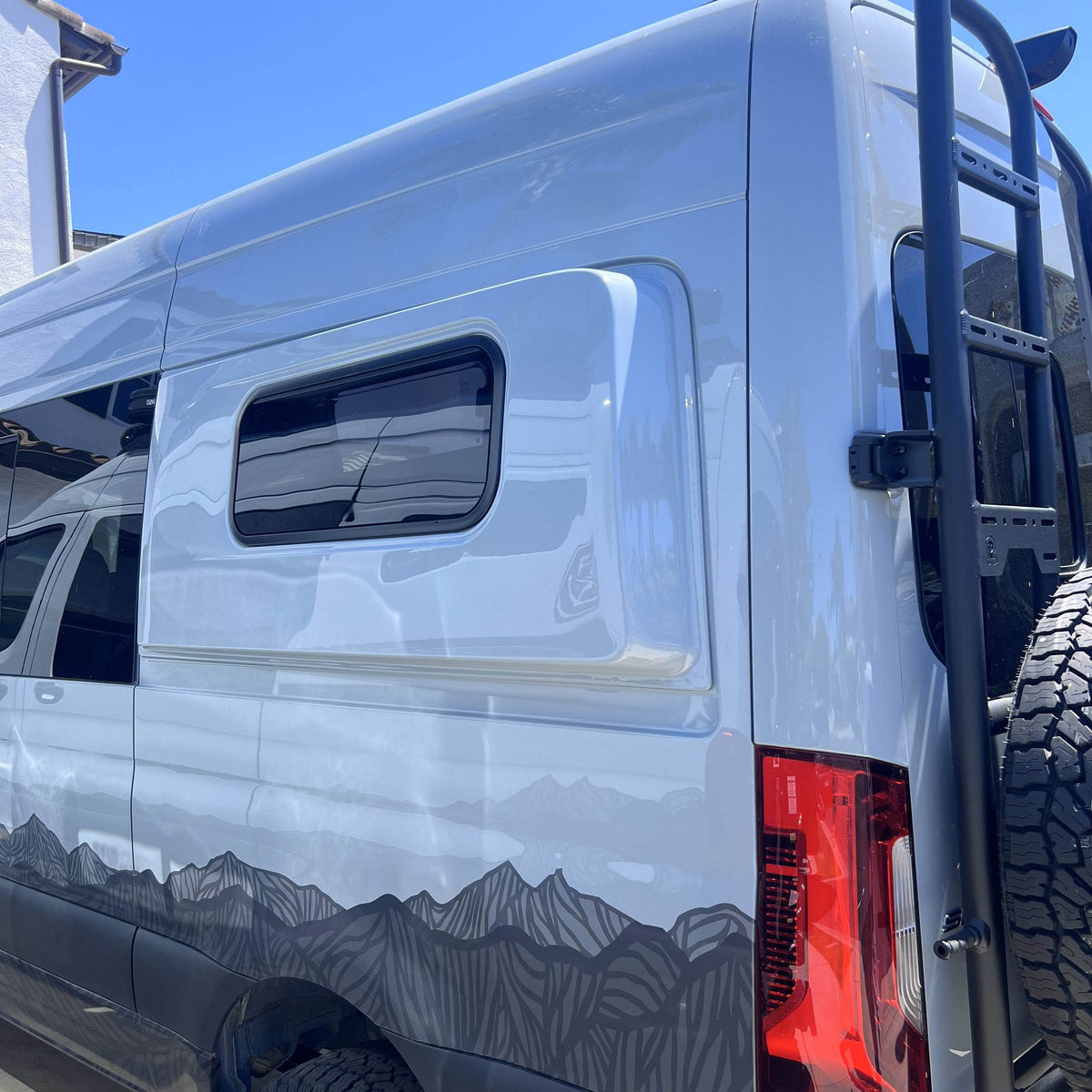 S&B Sprinter wideout driver side window