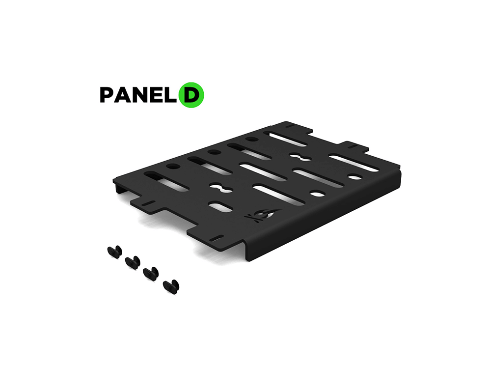 Flatline Universal Decking Panel D 16.6 x 11.75 inch with hardware